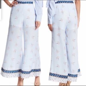 (2/$25) Floral print palazzo pants